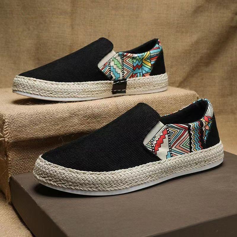 Fashion Original Men's Sneakers Comfortable Canvas Casual Shoes for Men Fashion Breathable Flats Running shoe Male Slip on Loafers tênis