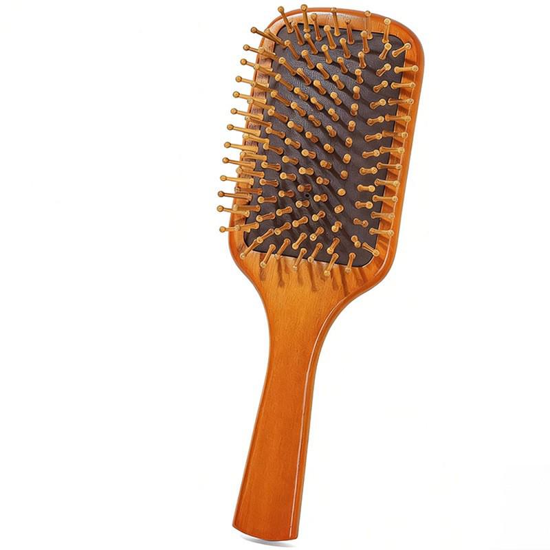 Wooden Air Cushion Scalp Massage & Styling Comb