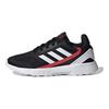 adidas Neo Nebula Ted K Scarpe da Corsa Traspiranti Low-Top con Cuciture Moda Bambini Scarpe da Corsa Nero Rosso Bianco EH2542