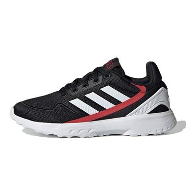 Neo Nebula Ted K Fashion Splicing Breathable Low-Top Running Shoes Kids Running Shoes Black Red White EH2542