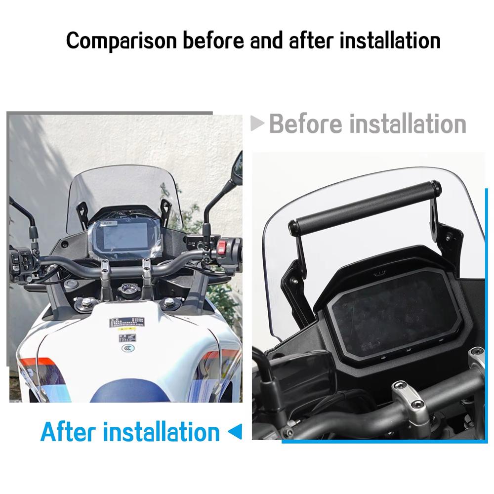 For Honda XL 750 Transalp XL750 2025 2025 Accessories GPS Smart Phone Navigation Mount Mounting Bracket Adapter Holder