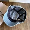 Retro washed old ripped denim beret men's and women's spring and autumn street trend British forward hat cap