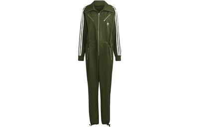 Originals Bodysuits Women's Dark Olive Green Lapel HD2517