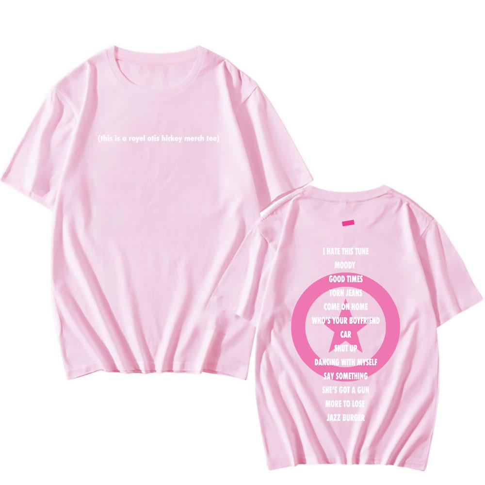 This Is A Royel Otis Hickey Merch Tee Royel Otis Print T-shirt Fashion Cotton Men/Women Tshirts Graphic Print Tops
