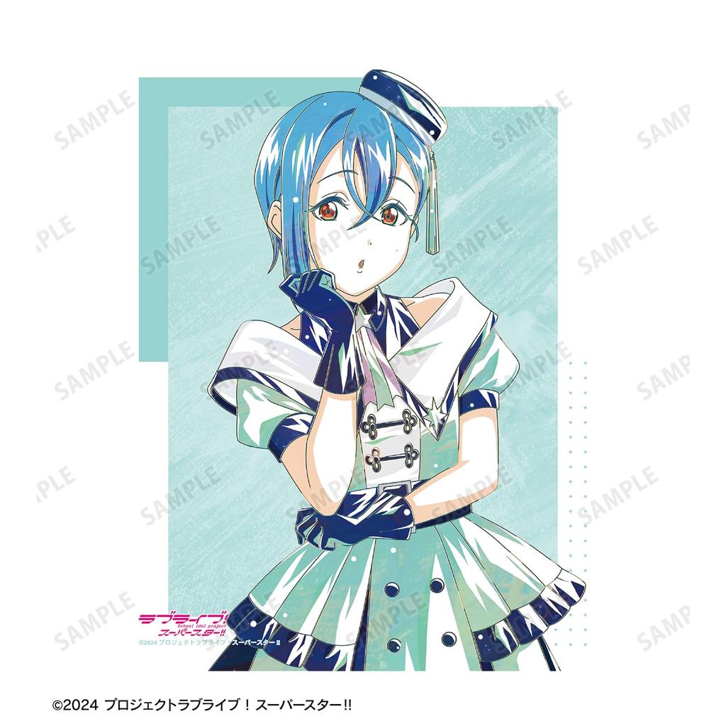 Love Original Shiki Wakana Ani Art F3 Canvas Board Live! Superstar!! Illustration Superstar!! Ver.