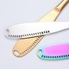 Butter Knife Holes Cheese Dessert Knife Stainless Steel Jam Knife Cutlery Toast Wipe Cream Bread Cheese Cutter Kitchen Tools