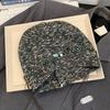Coldproof Knitted Pullover Hat Keep Warm Beaded Fringed Cap Casual Bohemian Beanies Hat  Autumn