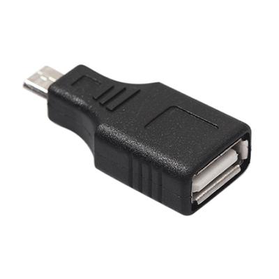USB 2 Female USB 5 Pin To Micro Male Plug OTG Adapter Converter