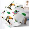 1pc Toucan, Tropical Birds Automatic Open/Close Umbrella - Portable Collapsible Umbrella with 8-Rib Stability, Fashion Lovers Yy251017192