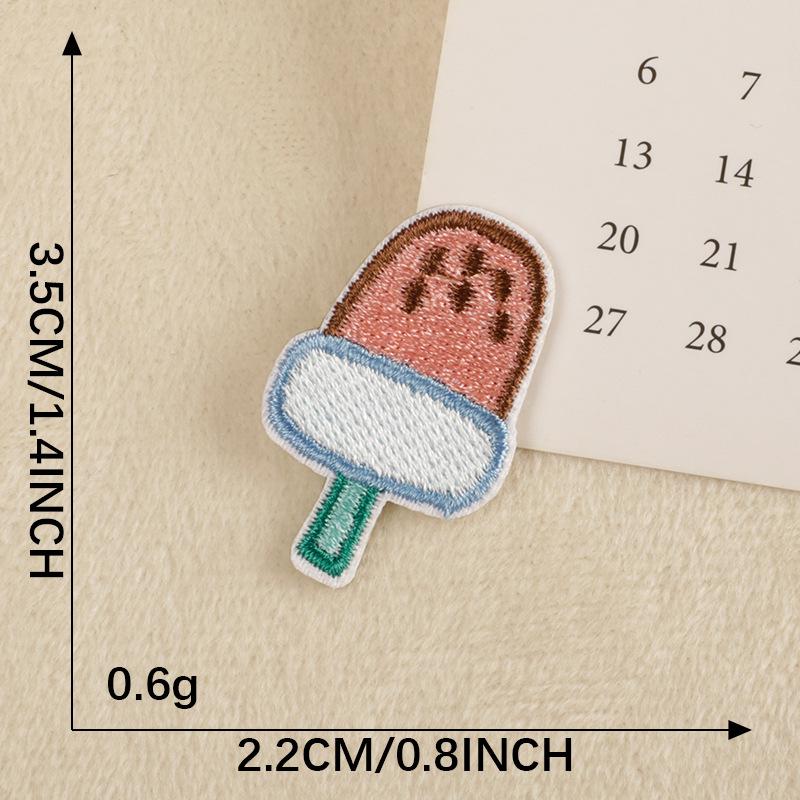 Self-Adhesive Cartoon Bear Embroidery Patch for Shoes, Hats, and Bags