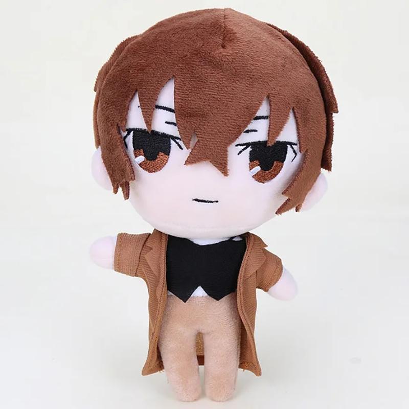 20cm Bungo Stray Dogs Plush Dolls Cute Soft Pillow Dazai Chuya Sigma Gogol Fyodor Kids Birthday Gift 20cm