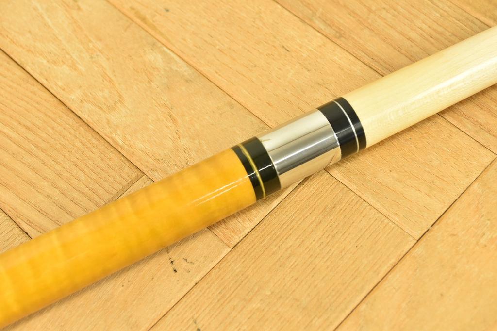 Dale Perry Custom Cue Speedster 4 Cocobolo Micarta Malachite Rings with COA & Case