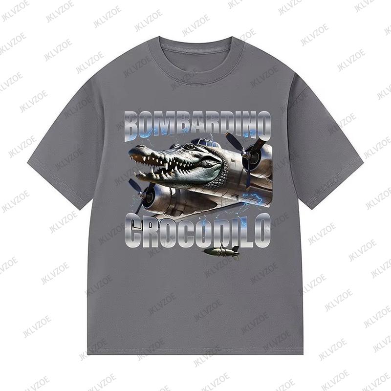 T-Shirts Boys Printed Cotton Men's T-shirt Summer Short Sleeved Round Neck T-shirt Fashionable Casual Children's Top