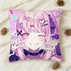 Pc Anime Mizuki Akiyama Cartoon Style Doublesided Printed Square Decorative Cushion Cover for Sofa Living Room Home Decor