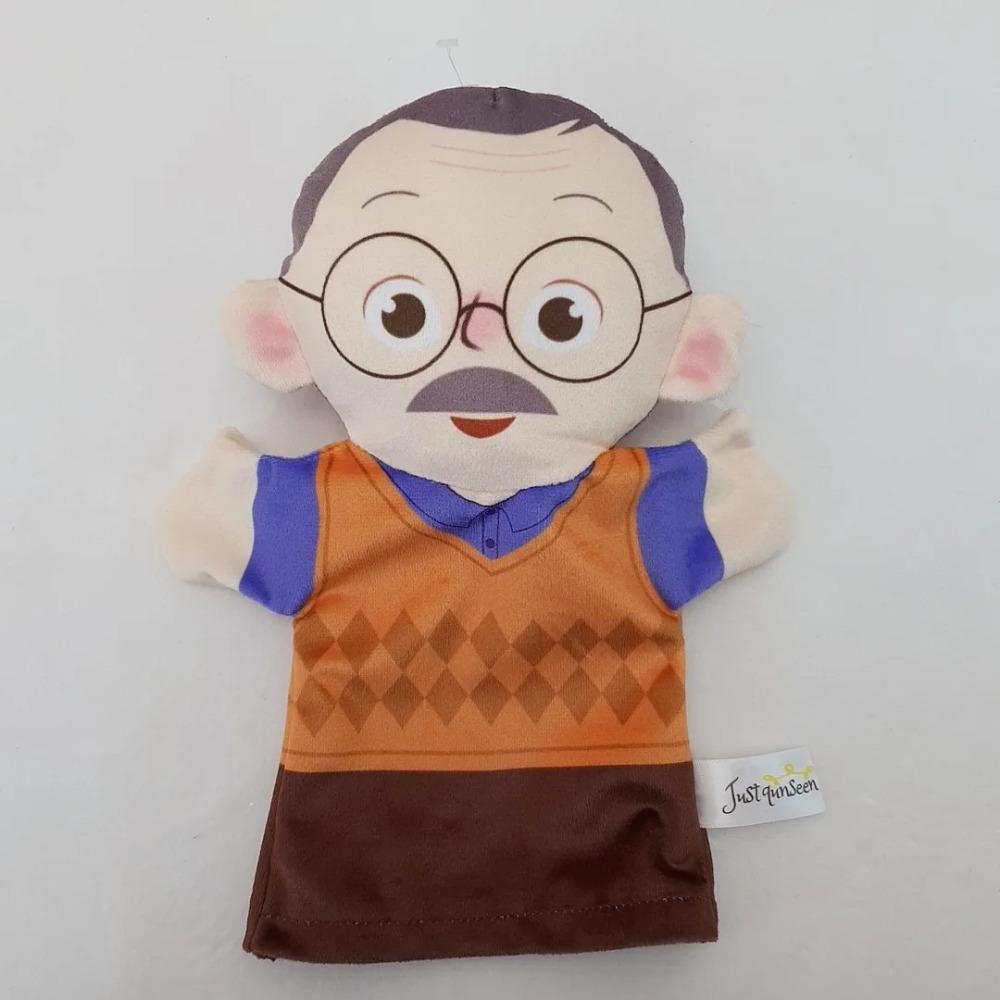 Profession Puppet Cartoon Professional Series Plush Toy Job Doctor Teacher Worker Famer Police Cosplay Kindgarten Role Play Gift