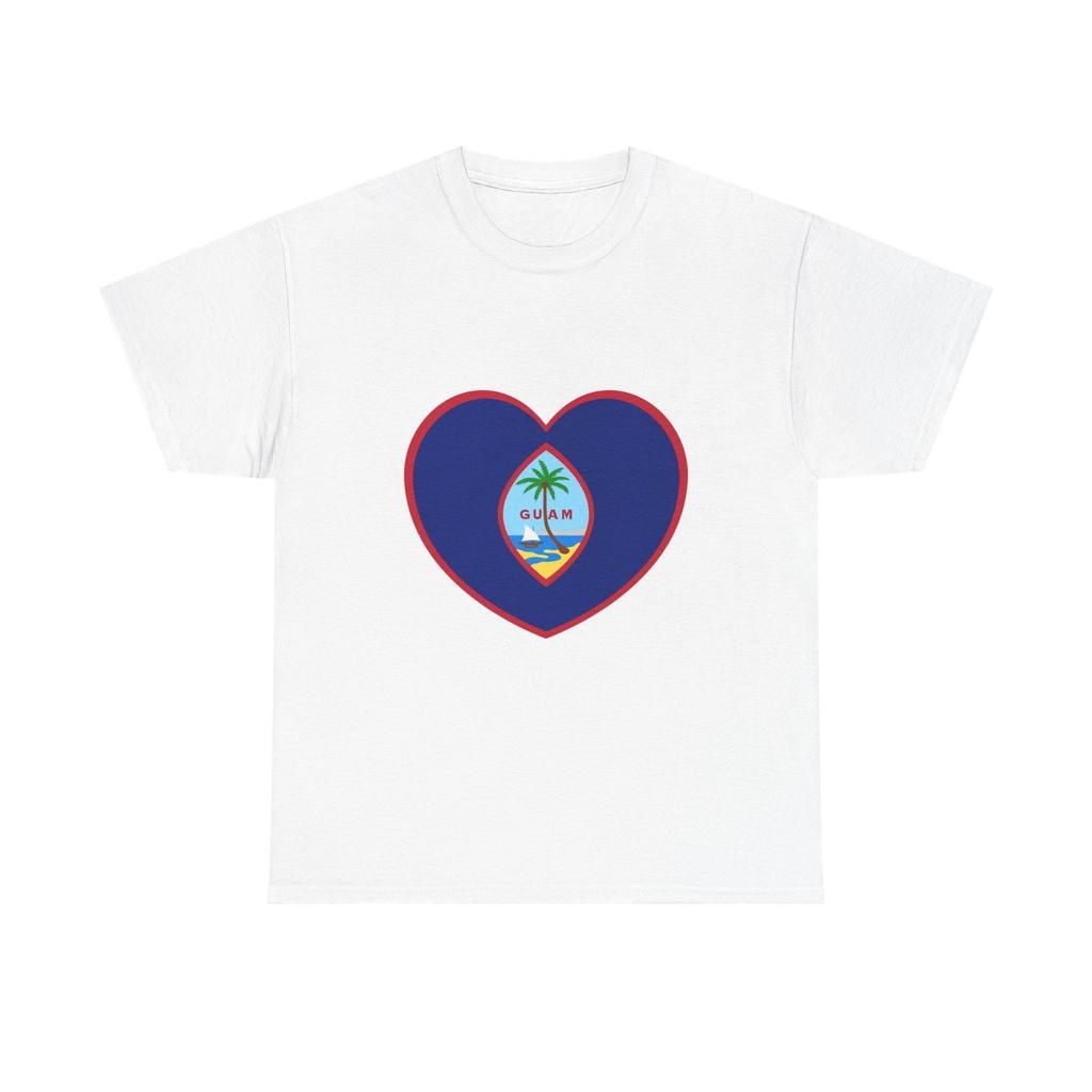 Heart Flag of Guam - T shirt