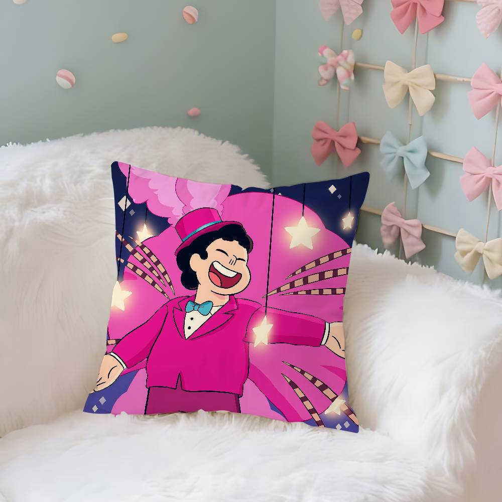 Steven Universe Strawberry Field Pillow Case Throw Pillow Cover Nordic Vintage Style Cushion Covers Living Room Sofa Couch Seat