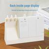 2027 Multi-functional Acrylic Desk Calendar with Custom Logo | High-Aesthetic Simple Style Desktop Ornament