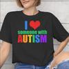 Autism Awareness Respect Love Support Accessories Men Women T Shirt Pure Cotton Tee Printed Tshirt Clothing