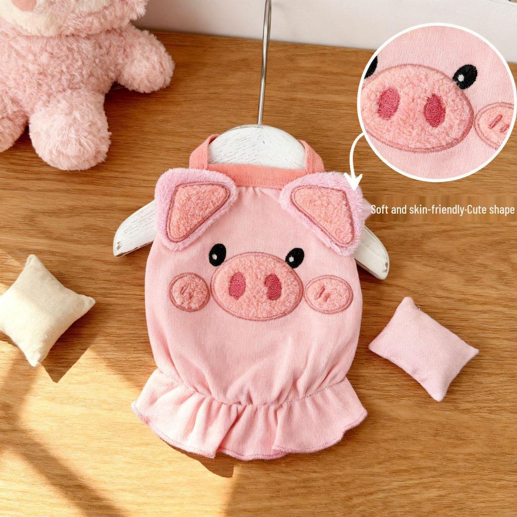 Warm Cartoon Animal Apparel for Pets: Teddy, Bichon, Corgi, Cat