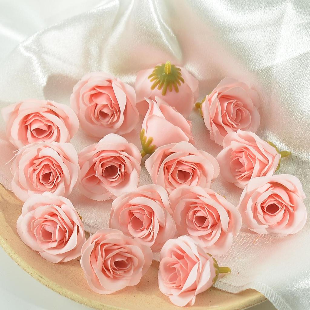 Simulation Rose Flower Heads for DIY Wedding Decor, Gift Boxes, Clothing, Wreaths, and Silk Flower Arrangements