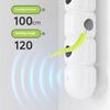 High-Value Cat Hunting Toy - Smart Sensor Electric Caterpillar, Feather Tail & Suction Cup for Indoor Interactive Fun