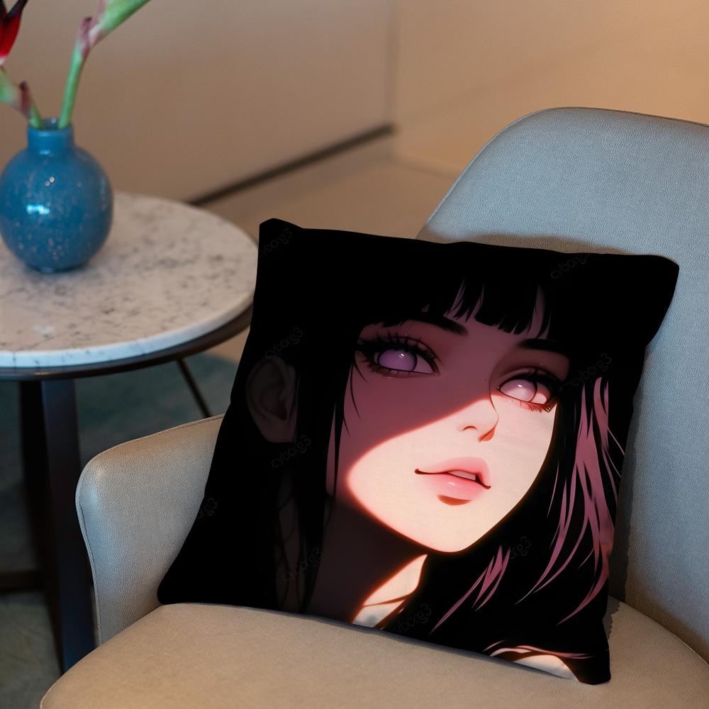 Hinata Cushion Cover 2-in-1 Reversible Plush Pillow Cover | Car/Sofa/Bed | Perfect Gift