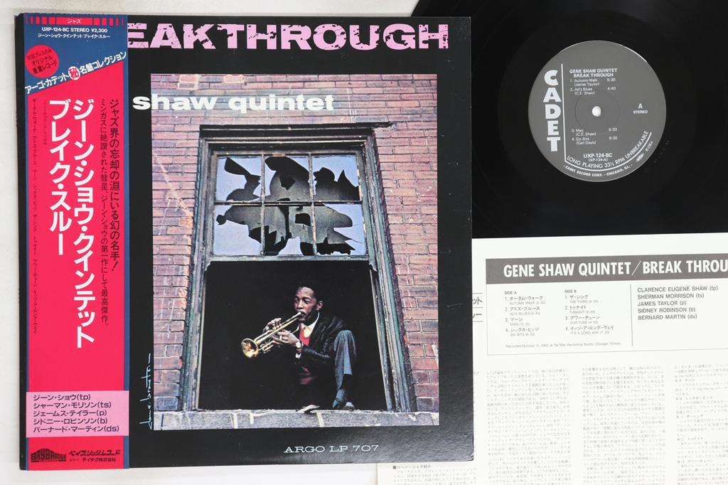 LP Record GENE SHAW QUINTET  Breakthrough UXP124BC CADET 1984 Japan Obi Jazz Used
