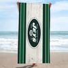 New York Jets Print Beach Towel, Large Soft Quick Dry Towel for Beach Camping Swimming