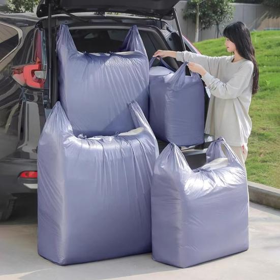 10Pcs Moving Bags with Reinforced Handles Large Capacity Waterproof Foldable Design Garment Clothing Storage Packing Bags