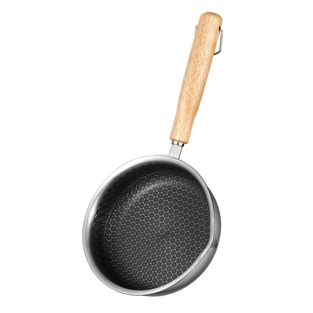 Non-Stick Mini Frying Pan Pour Spouts Omelette Pan Multi-purpose Pancake Skillet  Home Kitchen