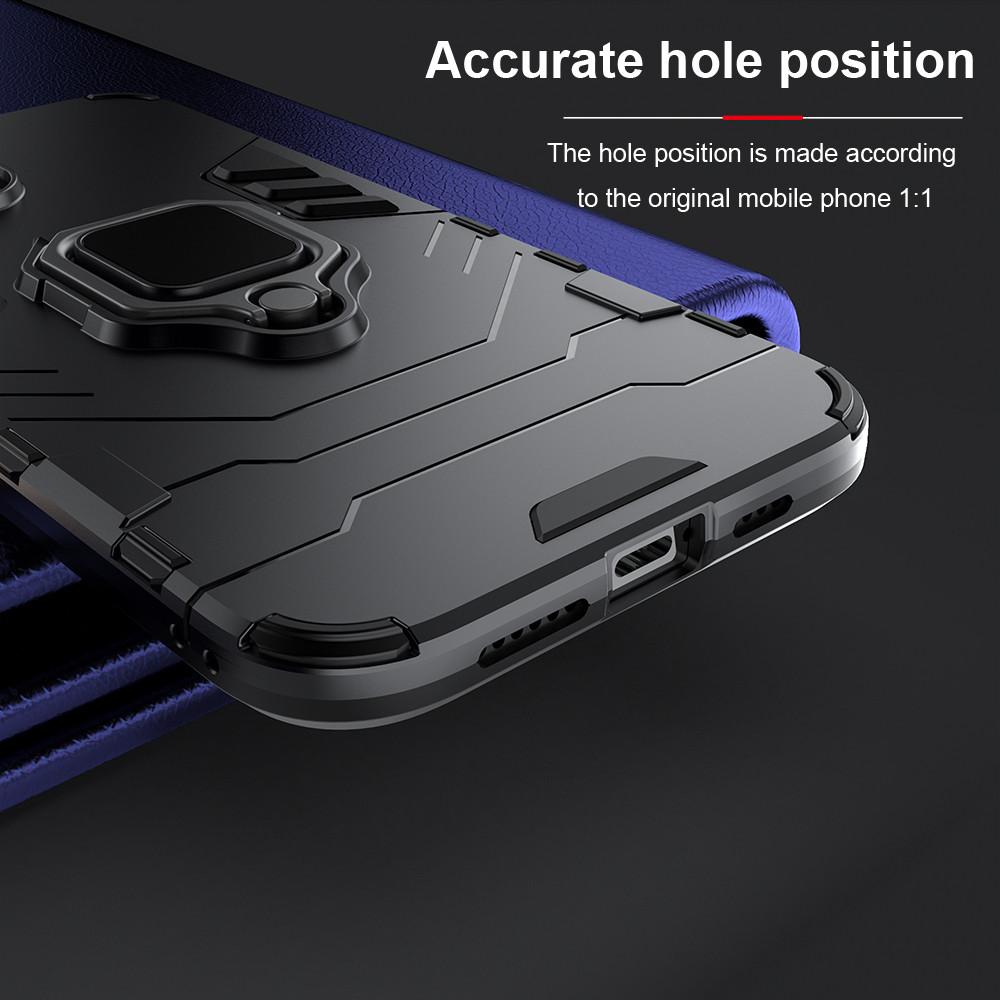 Case for iPhone 16 15 14 13 12 Pro Max 11 Military Grade Protection Built-in Kickstand Dual-Layer Heavy Duty TPU+PC Shockproof Phone Case