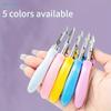 Stainless Steel Nail Dead Skin Scissors – Sharp Cuticle Nipper With Non-Slip Handle For Manicure  Pedicure