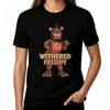 T-shirt Graphique Withered Freddy Five Nights At Freddy's FNAF Manches Courtes Casual Unisexe