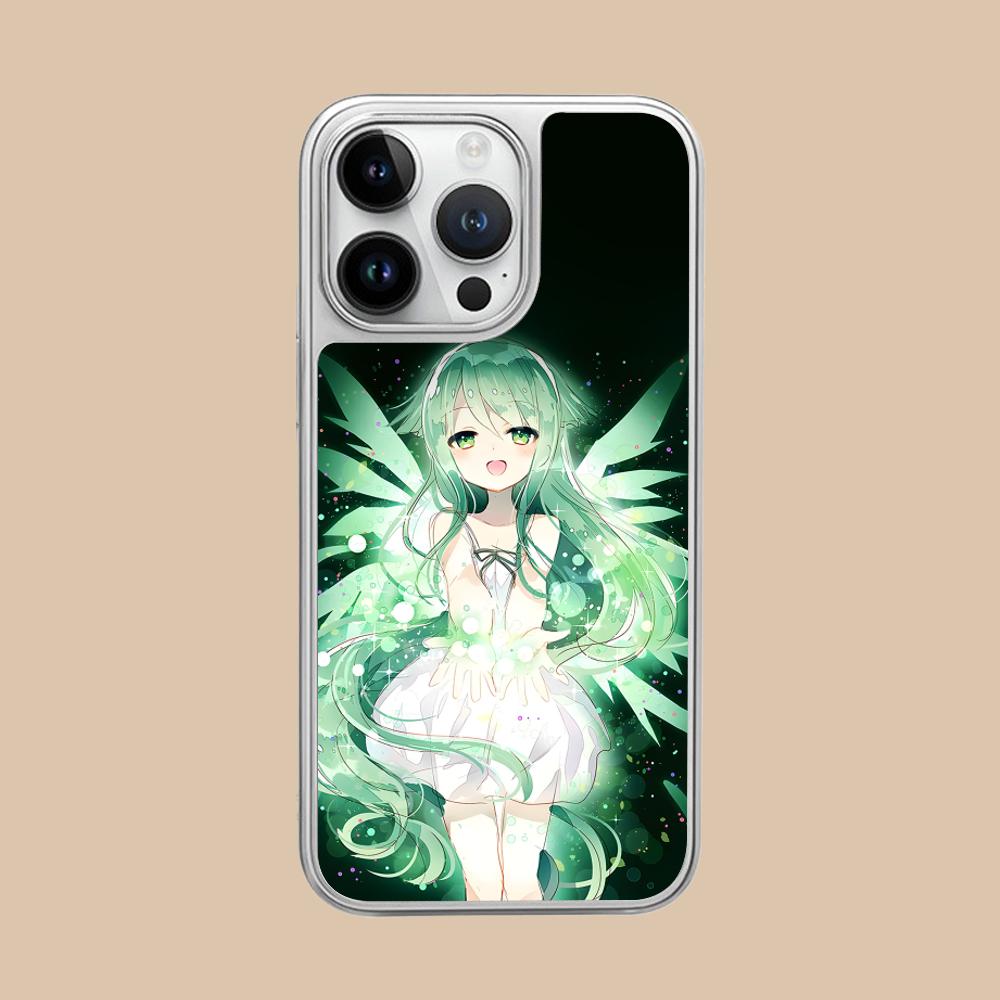 

Saya no Uta Mobile Phone Case for iPhone 17 16 15 14 13 12 11 Air Pro Max Plus Silver Plating Colorful Cover Pretty Luxury Cover iPhone 11