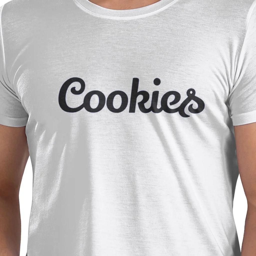 100 Cotton Cookies Tshirt Unisexs Fashion Oversized T Shirt Unisex Round Neck Summer Shirts Tops S6xl