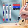 Multi-color Waterproof Long Nose Marker for Tile and Woodworking - Quick-drying, Oil-based.