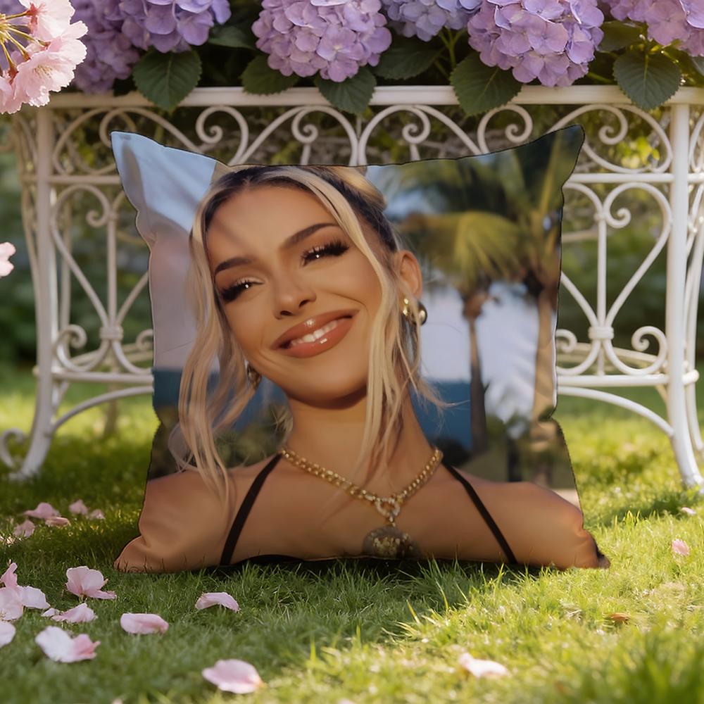 Singer B-Bad G-Gyal Cushion Cover Home & Car Dual-Scene Pillow Cover: Reversible for Premium Comfort