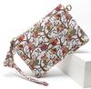 Cartoon Owl Canvas Crossbody Bag With Tassel And Zipper For Women**