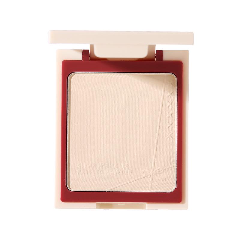 Xixi Sheer Smooth Light Powder Foundation: Fine Texture, Natural Coverage, Skin-Smoothing Matte Finish, Portable for Touch-Ups.