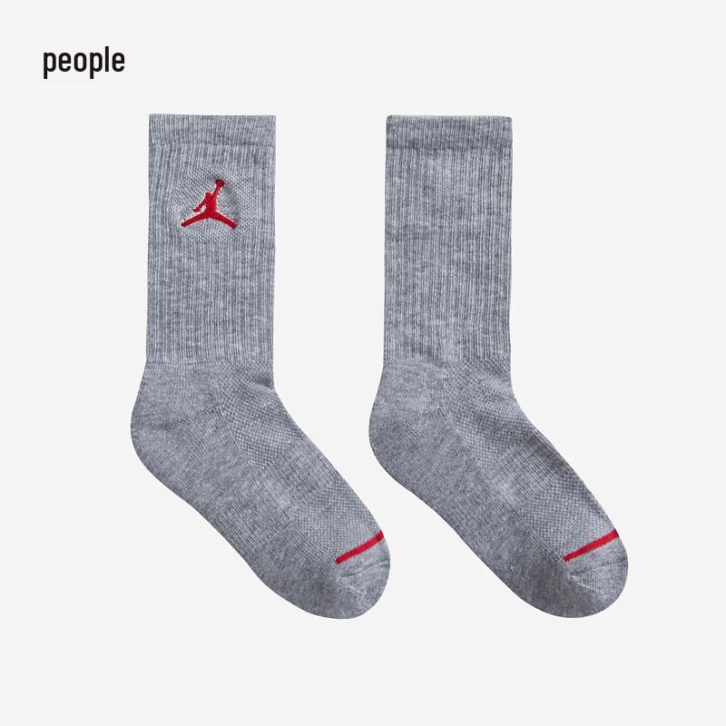 Jordan Kids' 3-Pack Mid-Calf Sports Socks