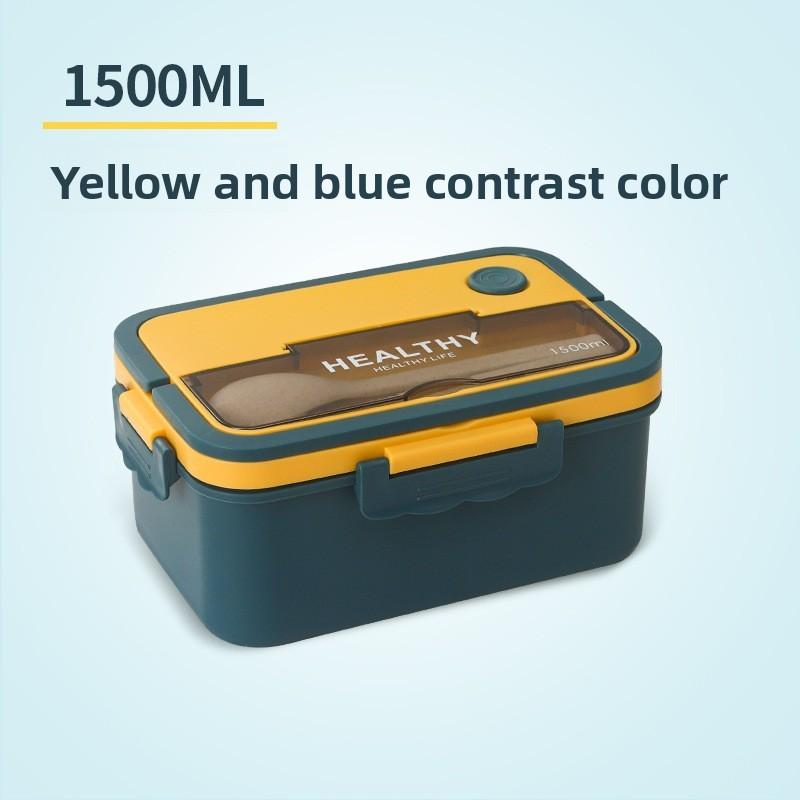 Modern Minimalist Plastic Lunch Box With Microwave Heating For Adults And Kids