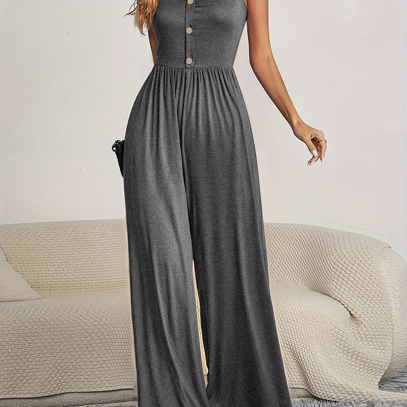 European Style Summer Elegant Sleeveless S серый