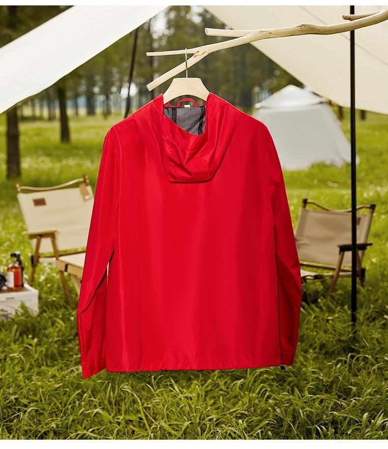 Thin Models of The Same Men and Women Windproof Fabric Rushing Fashionable Jacket YG-998