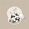 Hands Guard Panda Pattern Non-Slip Pad Wrist Rest Comfortable 3D Antiskid Mat Silicone Mouse Pad For Office Workers