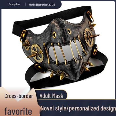 Steampunk Halloween Masker - Nieuwe Stijl Cool, Gepersonaliseerd, Verfijnde Gezichtsbekleding voor Volwassenen