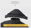 Men's Hooded Winter Cotton Coat: Warm, Thickened, Versatile, Medium-Long Jacket for Middle-Aged & Elderly