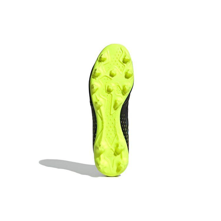 Adidas Copa Sense.3 Lace-Up Soccer Cleats With Anti-Slip And Wear-Resistant Features, Suitable For HG/AG And FG Turf Men Sneaker Black Green GZ1362