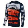 Mens Womens Mountain Bike Long Sleeve Cycling Jersey Quick Dry Breathable DH Downhill Riding Shirt