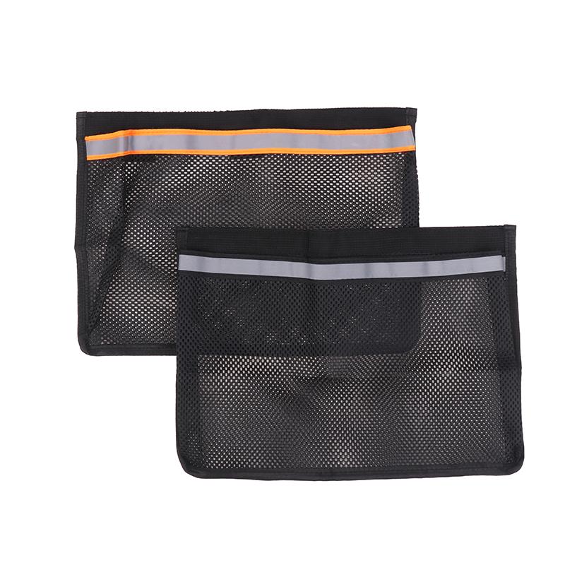 1/2Pcs Boat Storage Bag Self Adhesive Backing Organization Easy To Install And Remove Portable Marine Organizer Holder Mesh Bag